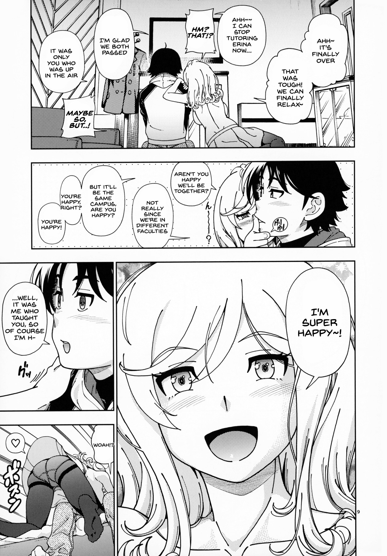 Hentai Manga Comic-Honey Blonde Sakura-Read-8